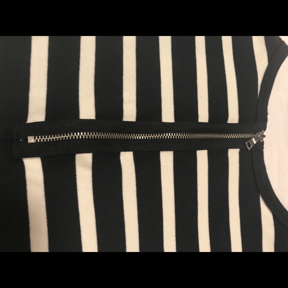Women’s Peplum Stripped top - Picture 3 of 4